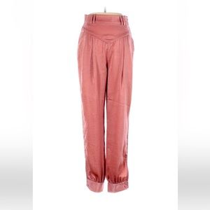 L’Academie Los Angeles high waisted blush pink pants